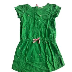 Hatley Green Butterfly Dress - Girls Size 7 - Excellent!